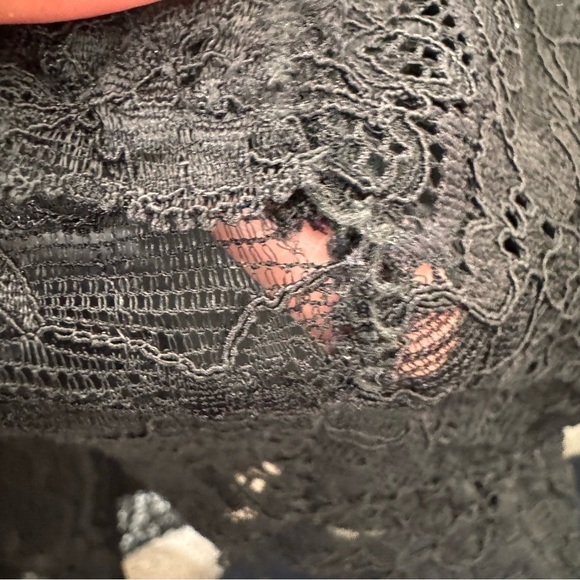 SHEIN Black cross back Lace Bralette - S - Picture 13 of 13